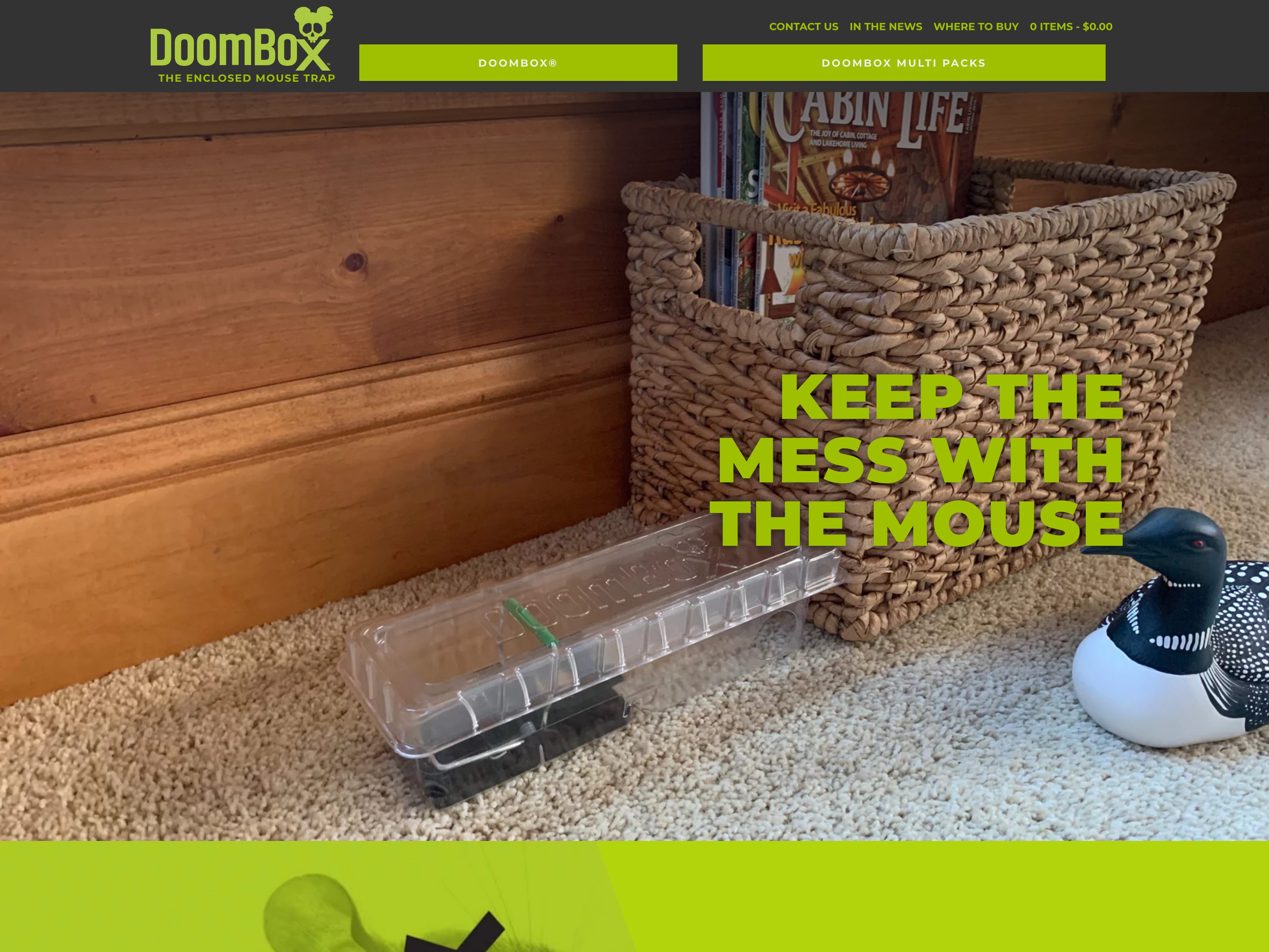 Doombox Traps website